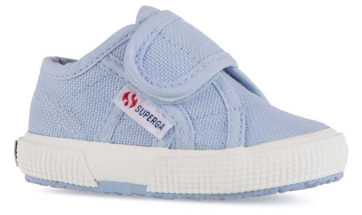 Superga Sale 2750 Bstrap Baby Azure Daylight-F Avorio