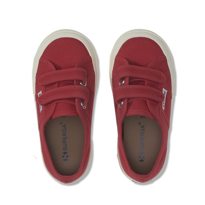 Superga Sale 2750 Jstrap Classic Kids Red