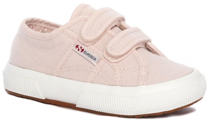 Superga Sale 2750 Jstrap Classic Kids Pink Pale Lilac