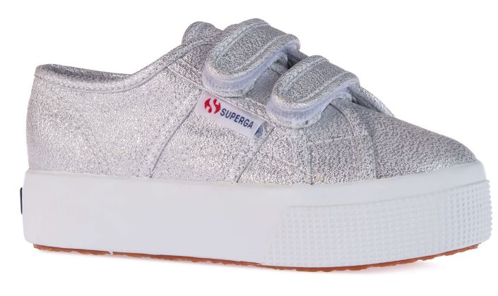 Superga Sale 2730 Lamew Strap Grey Silver