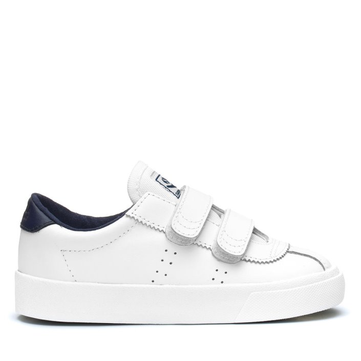 Superga Sale 2843 Superga Sale Sport Club S Kids White - Navy