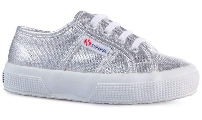 Superga Sale 2750 Metallic Grey Silver