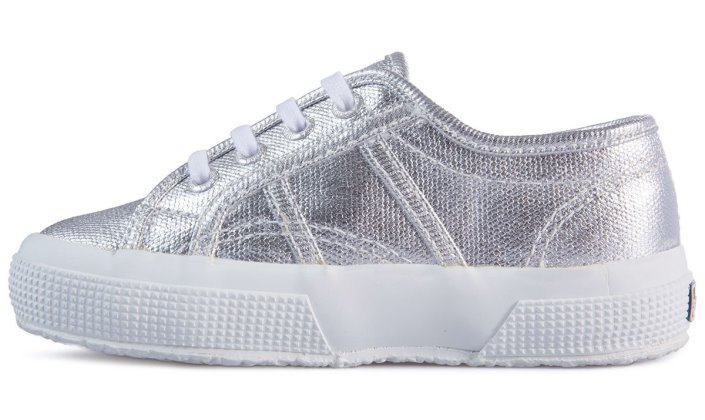 Superga Sale 2750 Metallic Grey Silver