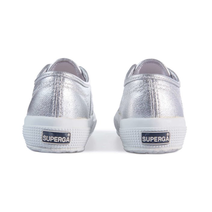 Superga Sale 2750 Metallic Grey Silver