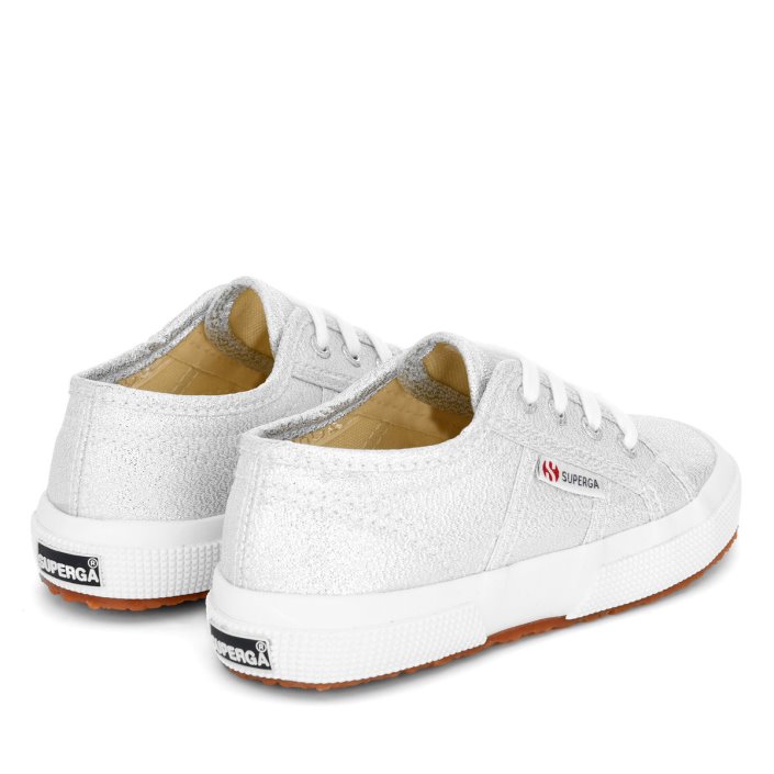 Superga Sale 2750 Lamew Kids Grey Silver