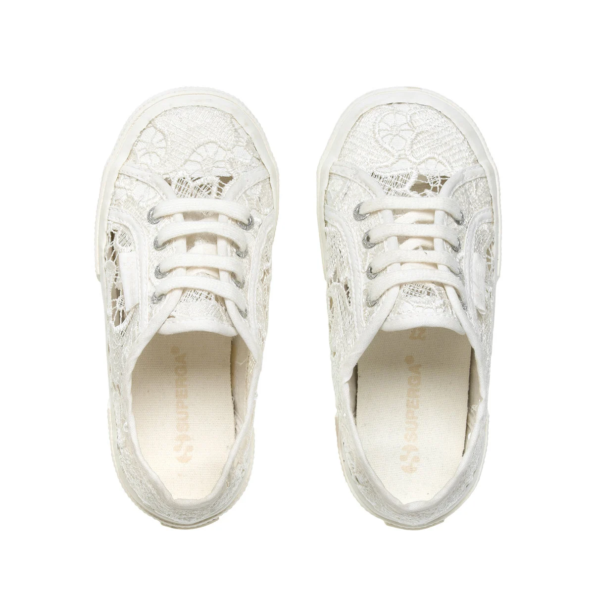 Superga Sale 2750 Kids Macrame Total White Avorio