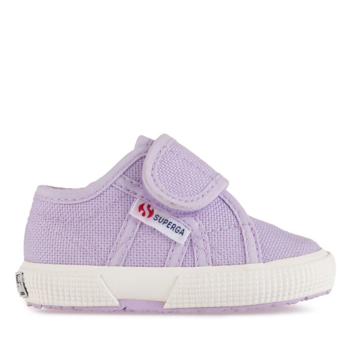 Superga Sale 2750 Bstrap Baby Violet Lilla-F Avorio