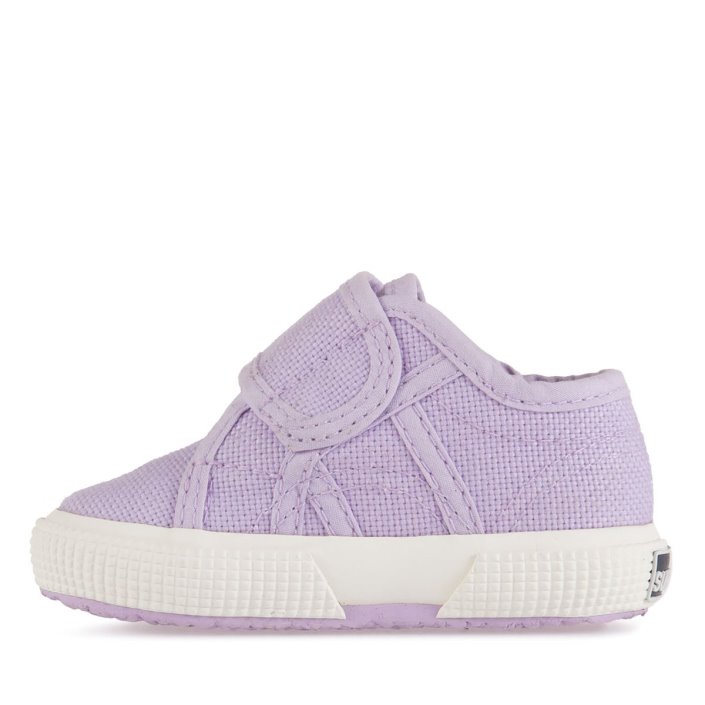 Superga Sale 2750 Bstrap Baby Violet Lilla-F Avorio