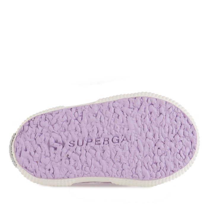 Superga Sale 2750 Bstrap Baby Violet Lilla-F Avorio