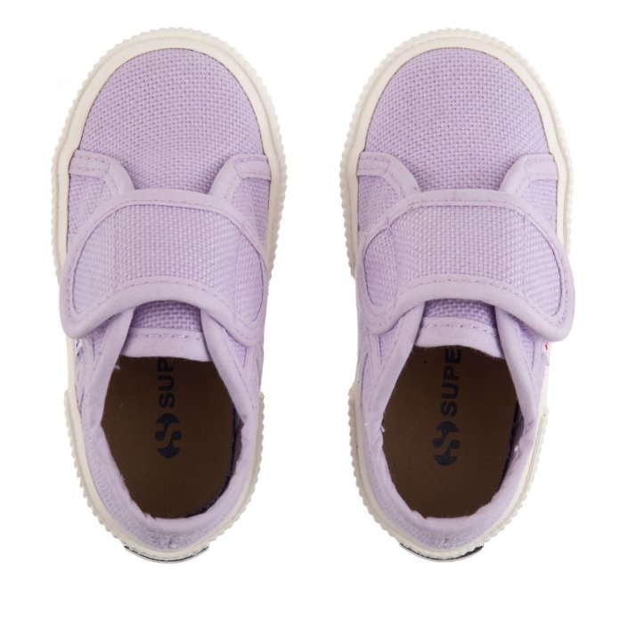 Superga Sale 2750 Bstrap Baby Violet Lilla-F Avorio