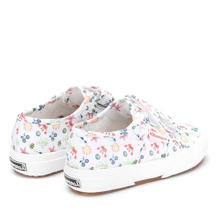 Superga Sale 2750 Fantasy Covj White-Multicolour Seastar