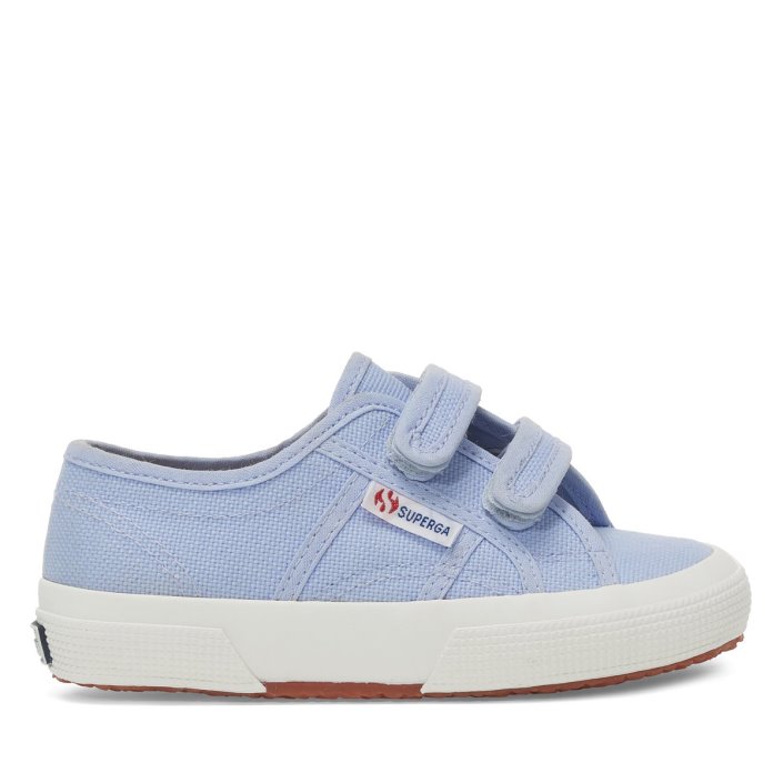 Superga Sale 2750 Jstrap Classic Kids Violet Lt-F Avorio